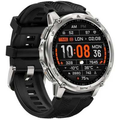 смарт часы Kospet Tank T4C 48mm Black-Silver