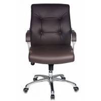 офисное кресло Бюрократ BOSS-LOW Brown коричневый