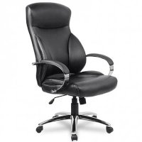 офисное кресло College H-9582L-1K Black черный