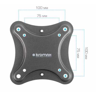 кронштейн Kromax Corbel-6 Black черный