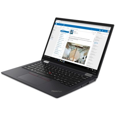 ноутбук Lenovo ThinkPad X13 Yoga Gen 2 20W8002FCD Черный