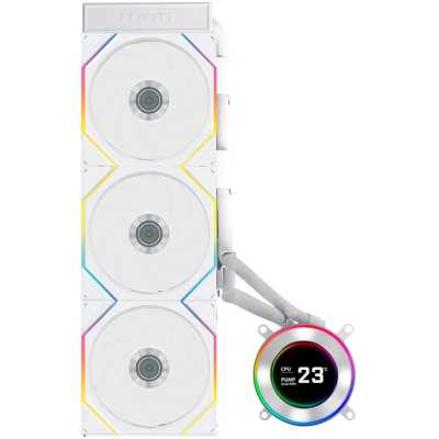 кулер Lian Li HydroShift II LCD-C 360TL ARGB White Белый