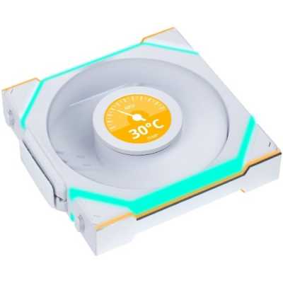 кулер Lian Li Uni Fan SL Wireless 120 LCD ARGB White 1 Pack