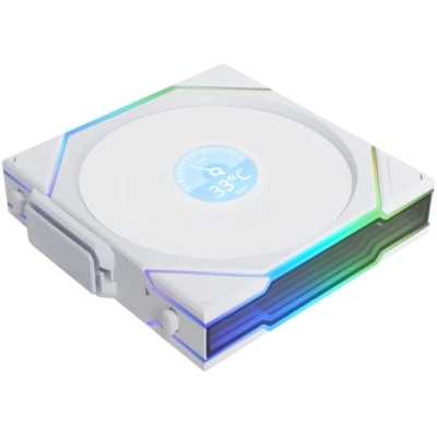 кулер Lian Li Uni Fan TL Wireless LCD 120 Reverse ARGB White Белый