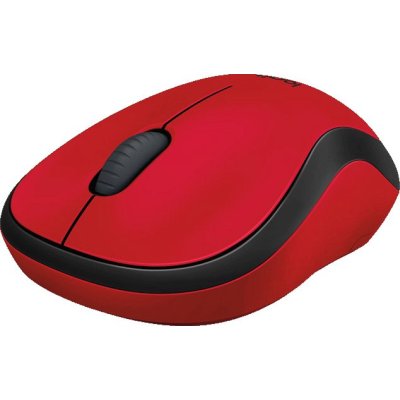 мышь Logitech M220 Silent Red-Black 910-004897 Красный