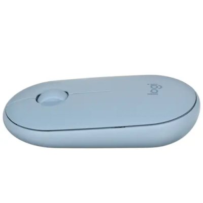 мышь Logitech Pebble M350 Blue Gray 910-005598 Серый