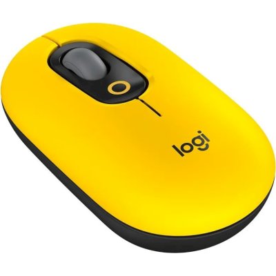 мышь Logitech POP Yellow-Black 910-006546 Желтый-черный