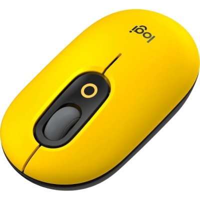 мышь Logitech POP Yellow-Black 910-006546 Желтый-черный
