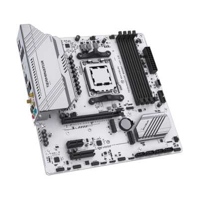 материнская плата Maxsun Terminator B650M WiFi ICE Черный