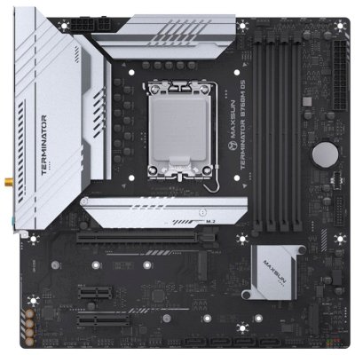 материнская плата Maxsun Terminator B760M D5 WiFi V2 Черный