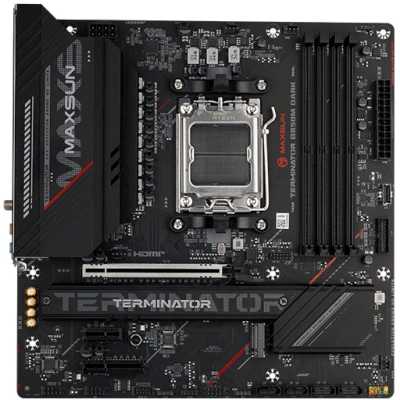материнская плата Maxsun Terminator B850M Dark WiFi Черный
