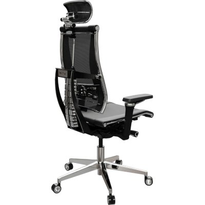 офисное кресло МЕТТА Yoga 4DF B2-14D ZA4.F.15.13A серый