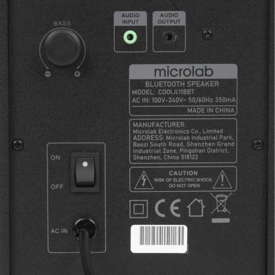 колонки Microlab COOUL118BT Black