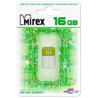 флешка Mirex 16GB 13600-FMUAGR16 Красный