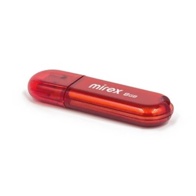 флешка Mirex 8GB 13600-FMUCAR08 Красный