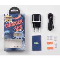 сетевое зарядное устройство More choice NC22i Black Черный