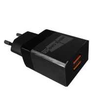 сетевое зарядное устройство More choice NC24 Black Черный