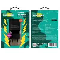 сетевое зарядное устройство More choice NC24 Black Черный