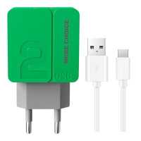 сетевое зарядное устройство More choice NC46a Green Зеленый