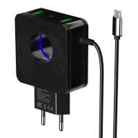 сетевое зарядное устройство More choice NC48a Black Черный