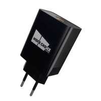 сетевое зарядное устройство More choice NC52QC Black Черный