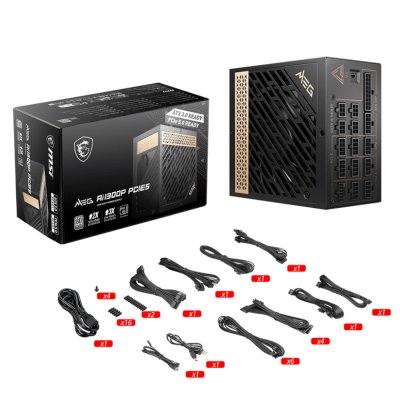 блок питания MSI 1300W MEG Ai1300P Черный