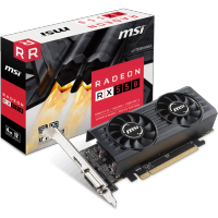 видеокарта MSI AMD Radeon RX 550 4GT LP OC