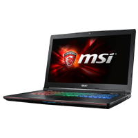 ноутбук MSI GE72 6QE-270 Черный