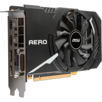 видеокарта MSI nVidia GeForce GTX 1060 Aero ITX 6G OC