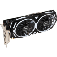 видеокарта MSI nVidia GeForce GTX 1060 Armor 6G OC V1