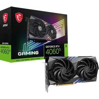 видеокарта MSI nVidia GeForce RTX 4060 Ti Gaming 8G