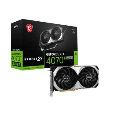 видеокарта MSI nVidia GeForce RTX 4070 Ti Super 16G Ventus 2X