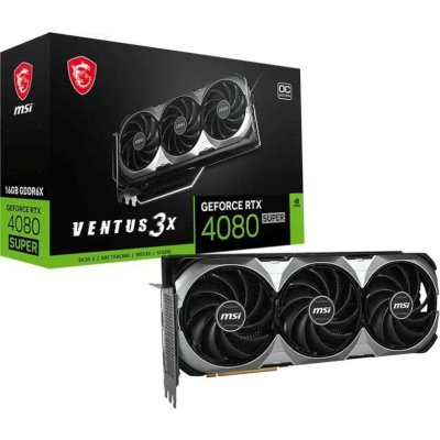 видеокарта MSI nVidia GeForce RTX 4080 Super 16G Ventus 3X OC