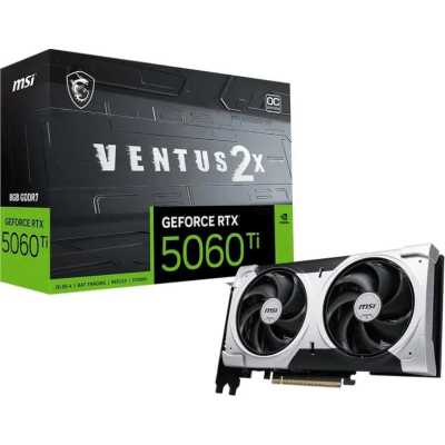 видеокарта MSI nVidia GeForce RTX 5060 Ti 8G Ventus 2X OC Plus