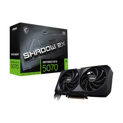 видеокарта MSI nVidia GeForce RTX 5070 12G Shadow 2X OC