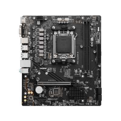 материнская плата MSI Pro A620M-B Черный
