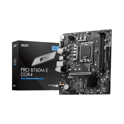 материнская плата MSI Pro B760M-E DDR4
