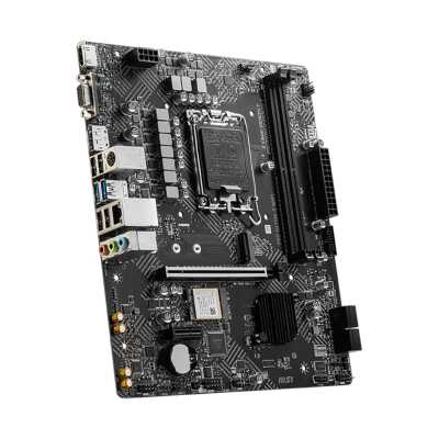 материнская плата MSI Pro H610M-G WiFi Черный