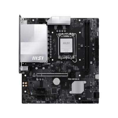 материнская плата MSI Pro H810M-B Черный
