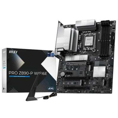 материнская плата MSI Pro Z890-P WiFi6E Черный
