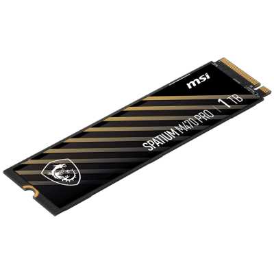 SSD диск MSI SPATIUM M470 Pro 1Tb S78-440L0J0-P83 Черный