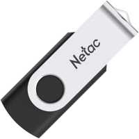 флешка Netac 256GB NT03U505N-256G-30BK Черный, серебристый