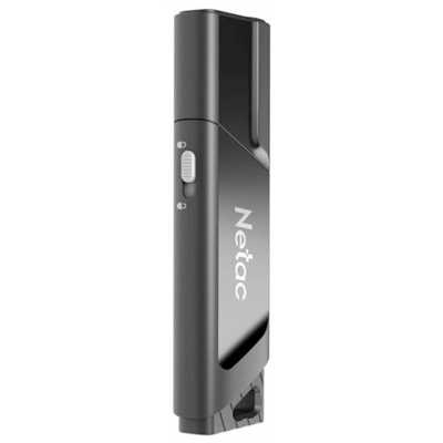 флешка Netac 32GB NT03U336S-032G-32BK Черный
