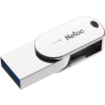 флешка Netac 32GB NT03U785C-032G-32PN Серебристый