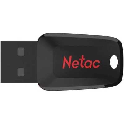 флешка Netac 4GB NT03U197N-004G-20BK Черный, красный