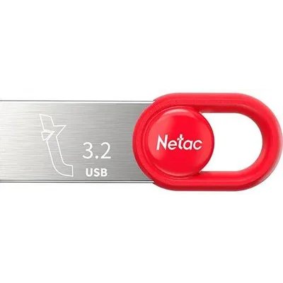 флешка Netac 64GB NT03UM2N-064G-32RE Серебристый