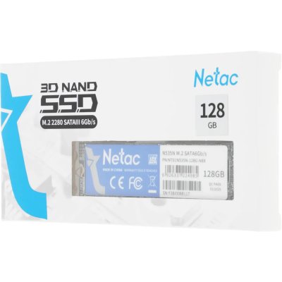 SSD диск Netac N535N 128Gb NT01N535N-128G-N8X Черный