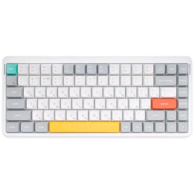 клавиатура Nuphy AIR75v2-IW-21 Белый-серый