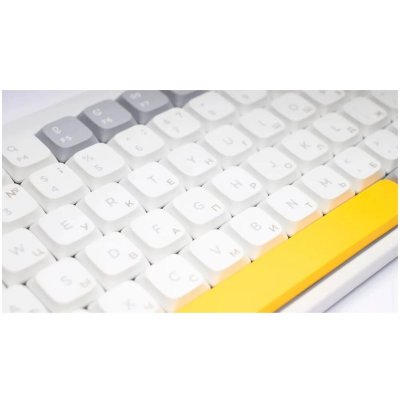 клавиатура Nuphy AIR75v2-IW-25 Белый-серый