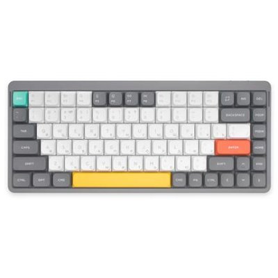 клавиатура Nuphy AIR75v2-LG-23 Серый-белый